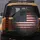 Rugged Distressed American Flag - Independence Day USA Patriot Gift for Flag Lovers Spare Tire Cover - 5