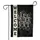 Cartoon Skeletons Dancing Welcome Text - Halloween Home Decor Gift Garden Flag - 3