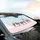 Cartoon Cats Snail Cupcake Road Trip Gift for Cat Lover Car Sunshade - 6