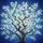 Blossoming Gnarled Tree Cerulean Sky - Nature Lover Spring Home Decor Gift Spare Tire Cover - 6