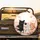 Fluffy Black White Orange Kittens Pink Roses Cherry Blossoms - Cat Lover Home Decor Gift Spare Tire Cover - 2