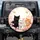 Fluffy Black White Orange Kittens Pink Roses Cherry Blossoms - Cat Lover Home Decor Gift Spare Tire Cover - 1