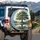 Majestic Ancient Oak Tree Lake Forest Landscape - Nature Lover Gift Spare Tire Cover - 3