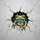 Tree Frog Cracked Concrete Wall Wildlife Lover Gift Spare Tire Cover - 6