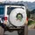 Tree Frog Cracked Concrete Wall Wildlife Lover Gift Spare Tire Cover - 3