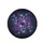 Glowing Fractal Flowers Swirling Organic Forms - Everyday Style Vehicle Decor Spare Tire Cover - 4
