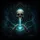 Human Skull Skeletal Hands Glowing Heart Gothic Structures - Gothic Lifestyle Gift Spare Tire Cover - 6