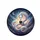 Iridescent Eastern Dragon Cosmic Starry Night Sky - Mythical Creature Gift Spare Tire Cover - 4