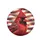 Northern Cardinal American Flag Gold Stars - Independence Day Gift for Bird Lovers Spare Tire Cover - 4