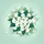 Ethereal Floral Blooms Lush Foliage Leaves Luminous Specks - Home Decor Gift Spare Tire Cover - 6