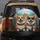 Pembroke Welsh Corgi Dogs Smiling Wearing Glasses Scarf Front Paws - Dog Lover Gift Spare Tire Cover - 5