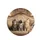 Fluffy Tabby Kittens Vintage Sofa - Cozy Living Room Cat Lover Gift Spare Tire Cover - 4