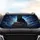 Black Cat Book Stack Cosmic Nebula - Road Trip Accessory for Cat Lover Car Sunshade - 4