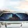 Black Cat Book Stack Cosmic Nebula - Road Trip Accessory for Cat Lover Car Sunshade - 5