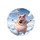 Flying Pig Pink Sunglasses Gold Chain - Adventure Travel Lover Gift Spare Tire Cover - 4
