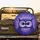 Indigo Violet Purple Wide Eyed Cartoon Owl Layered Feather Wildlife Lover Gift Spare Tire Cover - 2