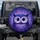 Indigo Violet Purple Wide Eyed Cartoon Owl Layered Feather Wildlife Lover Gift Spare Tire Cover - 1