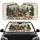Jovial Brown Bear Campfire Beer Stein 'SHUH DUH FUH CUP' Text - Car Interior Upgrade Car Sunshade - 1