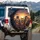Three Bengal Cats Car Ride Sunset - Open Road Enthusiast Cat Lover Gift Spare Tire Cover - 3