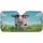 Stylized 3D Cartoon Cow Wildflower Meadow Car Interior Upgrade for Cow Lover Car Sunshade - 3
