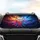 Ornate Dreamcatcher Feathers Cosmic Nebula Sky Scene Commute Accessory Road Trip Gift Car Sunshade - 4