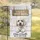 Custom Name White Poodle Welcome Sign Mimi's House - Farmhouse Home Decor Dog Lover Gift Garden Flag - 5
