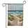Ocean Boardwalk Dunes Beach Flowers - Coastal Home Decor Beach Lover Gift Garden Flag - 3