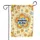 Orange Yellow Four-Petal Flower Sunshine Joy Light Blue Cloud Home Decor Gift Garden Flag - 3