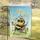Cartoon Bee Sunglasses Beach Chair Hello Summer Outdoor Home Decor Gift Garden Flag - 5