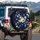 Cherry Blossom Butterfly Floral - Nature Lover Vehicle Decor Gift Spare Tire Cover - 3