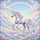 Unicorn Crystals Clouds Sky Landscape - Unicorn Lover Gift Spare Tire Cover - 6