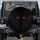 Glowing Crimson Eyes Dark Smoke Void - Dark Fantasy Car Decor Gift Spare Tire Cover - 1