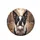 Boston Terrier Baseball Autumn Leaves Cobblestone Street Buildings - Pet Lover Fall Decor Spare Tire Cover - 4