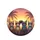 Stylish Cats Sunglasses Bow Ties Tropical Sunset Palm Trees - Cat Lover Gift Spare Tire Cover - 4