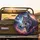 Gray Wolf Cosmic Nebula Stars Moon - Wildlife Lover Space Enthusiast Gift Spare Tire Cover - 2