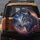 Gray Wolf Cosmic Nebula Stars Moon - Wildlife Lover Space Enthusiast Gift Spare Tire Cover - 5