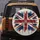 Union Jack Flag Distressed Grunge Splatter Canvas - Vehicle Travel Decor Gift Spare Tire Cover - 5