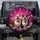 Happy Pit Bulls Paisley Mandala Jewel Decorations - Luxurious Dog Lover Gift Spare Tire Cover - 1