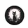 Black Cat Cherry Blossom Full Moon Starry Night - Outdoor Car Accessory Gift Spare Tire Cover - 4