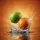 Vibrant Lime Orange Fruit Water Splash - Summer Car Accessory Gift for Foodie Spare Tire Cover - 6