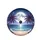 Glowing Full Moon Tropical Beach Palm Trees - Travel Essentials Gift Spare Tire Cover - 4