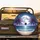 Glowing Full Moon Tropical Beach Palm Trees - Travel Essentials Gift Spare Tire Cover - 2