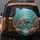 Sea Turtle Reef Fish Coral Light Rays Shimmering Water - Ocean Lover Gift Spare Tire Cover - 5