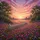 Weathered Picket Fence Wildflower Sunset Sky Landscape - Nature Lover Gift Spare Tire Cover - 6