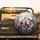 Blush Pink Flowers Dark Grey Swirls - Auto Accessory Home Decor Gift Spare Tire Cover - 2