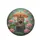 Tabby Cat Orange Umbrella Pink Lotus Rain Pond - Nature Lover Everyday Vehicle Gift for Cat Lover Spare Tire Cover - 4