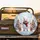 Bull Calf Red Scarf Teddy Bears Christmas Trees - Snowy Holiday Gift Spare Tire Cover - 2