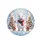 Bull Calf Red Scarf Teddy Bears Christmas Trees - Snowy Holiday Gift Spare Tire Cover - 4