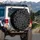 Black Silver Glitter Leopard Print Luxury Lifestyle Gift for Fashion Lover Spare Tire Cover - 3
