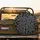 Black Silver Glitter Leopard Print Luxury Lifestyle Gift for Fashion Lover Spare Tire Cover - 2